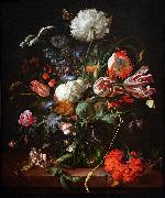 Jan Davidsz de Heem Vase of Flowers